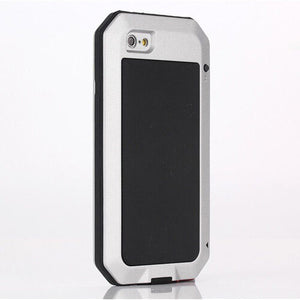 Waterproof Shockproof Aluminum Metal Glass Case Cover for iPhone 6 & 6 Plus