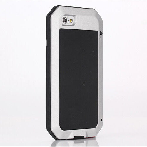 Waterproof Shockproof Aluminum Metal Glass Case Cover for iPhone 6 & 6 Plus