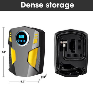 Tire Inflator Car Air Pump Compressor Electric Portable Auto 12V Volt 150 PSI