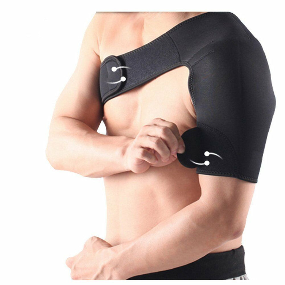 Adjustable Shoulder Support Brace Strap Joint Sport Gym Compression Neoprene NEW