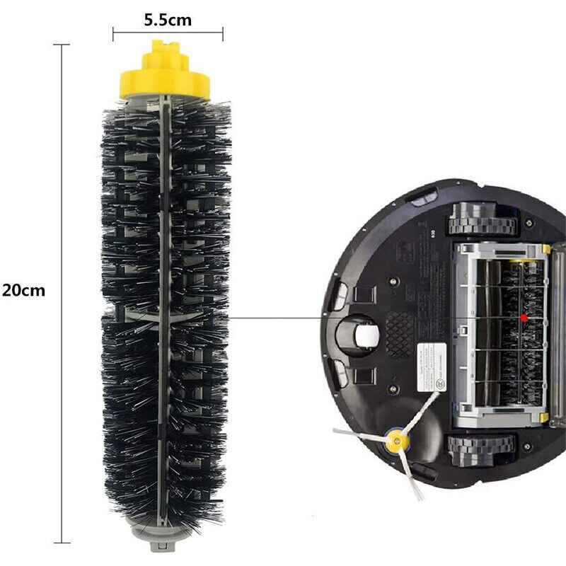 Replacement Parts Filter For iRobot Roomba 600 Series 675 690 670 671 Brush Kits