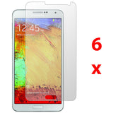 6 Clear Screen Protector Skin Cover Guard For Samsung Galaxy Note 3 III N9000