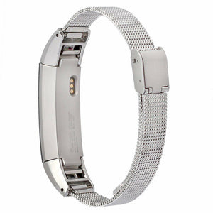 Milanese Stainless Steel Mesh Watch Band Bracelet Strap w/ Clasp for Fitbit Alta