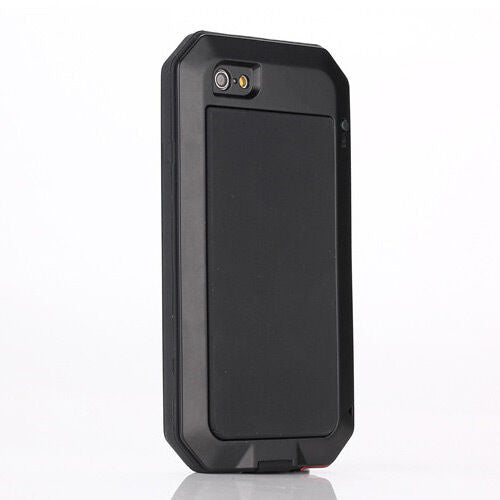 Waterproof Shockproof Aluminum Metal Glass Case Cover for iPhone 6 & 6 Plus