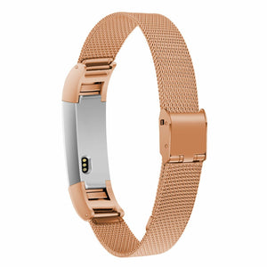 Milanese Stainless Steel Mesh Watch Band Bracelet Strap w/ Clasp for Fitbit Alta