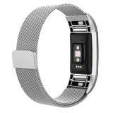 Stainless Steel Metal band Wrist Watch Strap Bracelet Clasp For Fitbit Charge 2