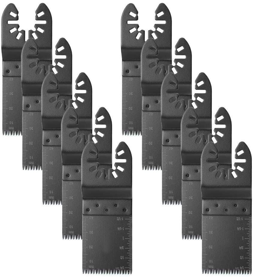 10Pcs Dewalt Multi Tool Oscillating Saw Blades For Fein Bosch Multimaster Makita