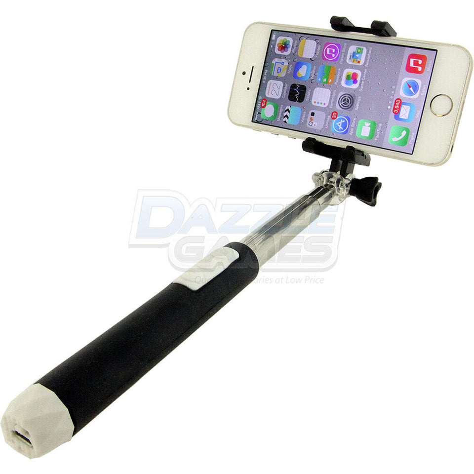 Bluetooth Extendable Handheld Selfie Stick Monopod With Zoom for Samsung iPhone