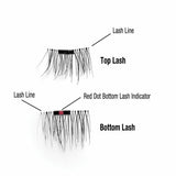 3 Second Eyelash Magnetic Eyelash Accents 3D Reusable False Magnet Eye Lashes