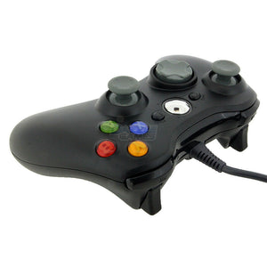 Black USB Wired Gamepad Controller Joypad Joystick For Xbox 360 PC Windows