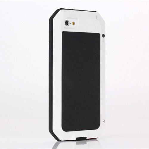 Waterproof Shockproof Aluminum Metal Glass Case Cover for iPhone 6 & 6 Plus