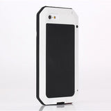Waterproof Shockproof Aluminum Metal Glass Case Cover for iPhone 6 & 6 Plus