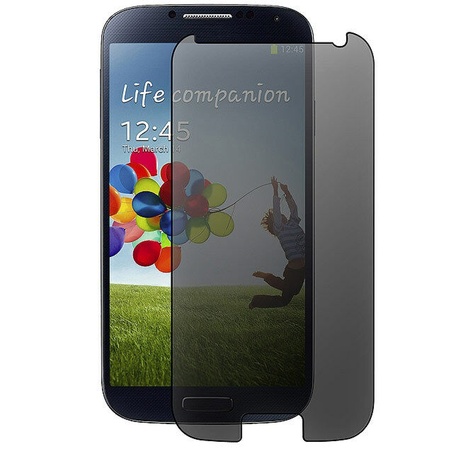 1X Privacy Filter Screen Guard Protector Film For Samsung Galaxy S4 SIV i9500