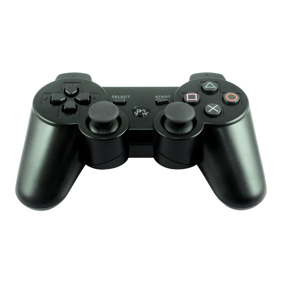 2x Black Wireless Bluetooth Game Controller Pad For Sony PS3 Playstation 3